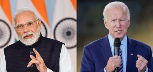 Joe Biden and Modi