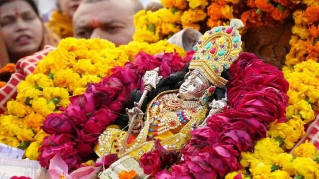 Ram Mandir new lord ram idol in garbh griha