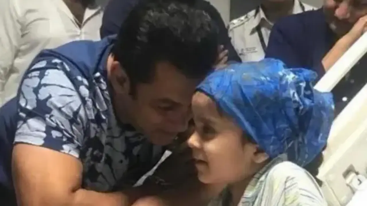 Salman Khan fulfills his promise to a cancer patient