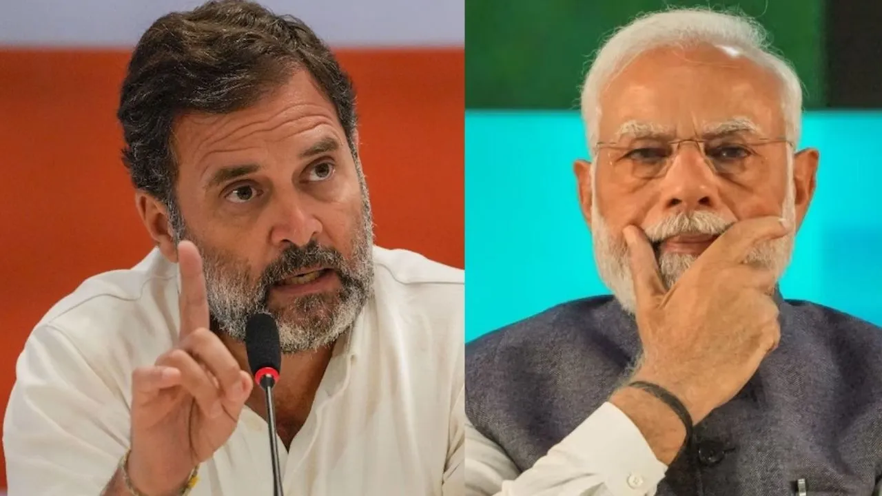 Rahul Gandhi criticizes PM Narendra Modi
