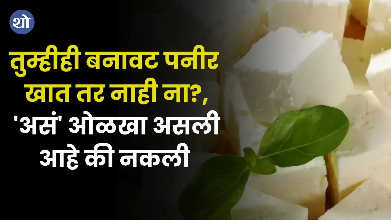 Tips to recognize fake paneer